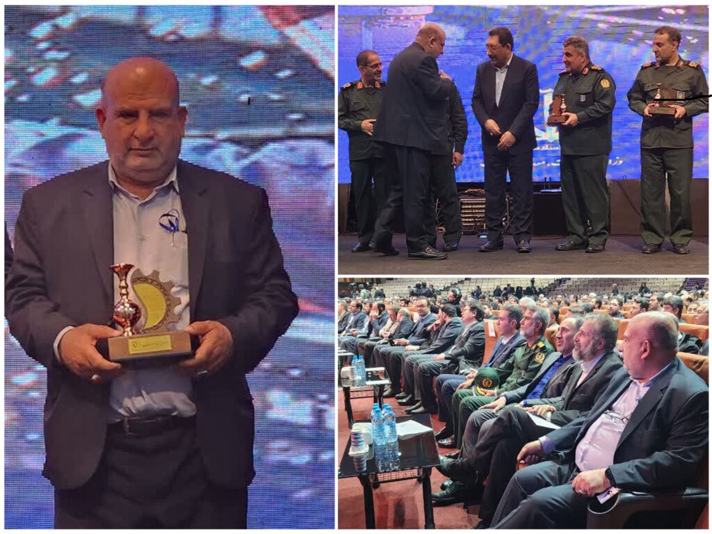 تندیس «پیشرانان صنعت» به مدیرعامل توسعه نیشکر رسید