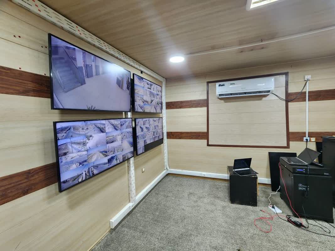 دوربین های نظارتی و مرکز پایش تصویری شهرک صنعتی خرمشهر راه اندازی شد