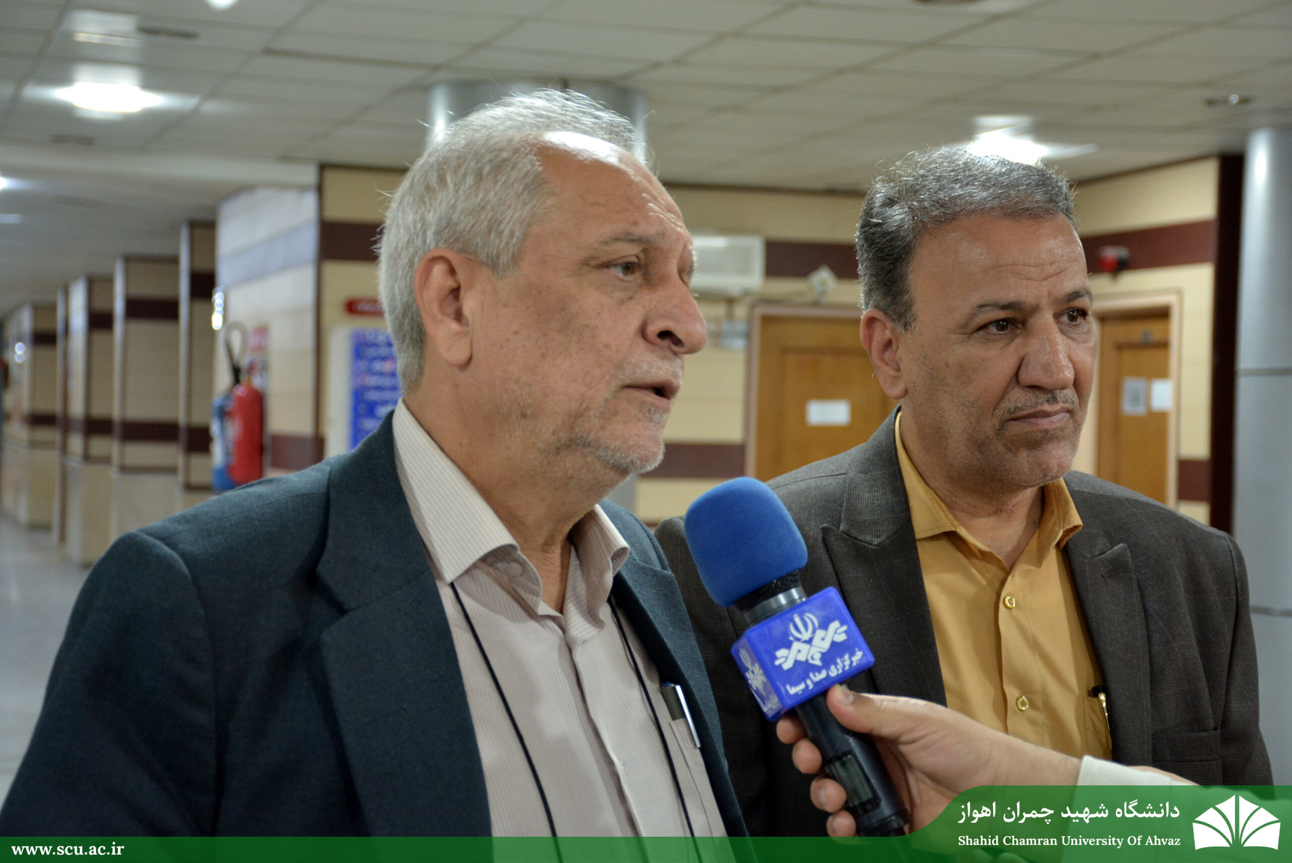 بازدید سرپرست دانشگاه شهید چمران اهواز از حوزه‌های برگزاری آزمون سراسری ۱۴۰۴