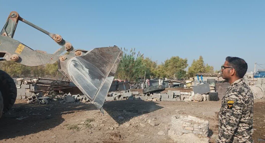 بازپس‌گیری بیش از ۷۴۲ هزار مترمربع از اراضی ملی در خوزستان