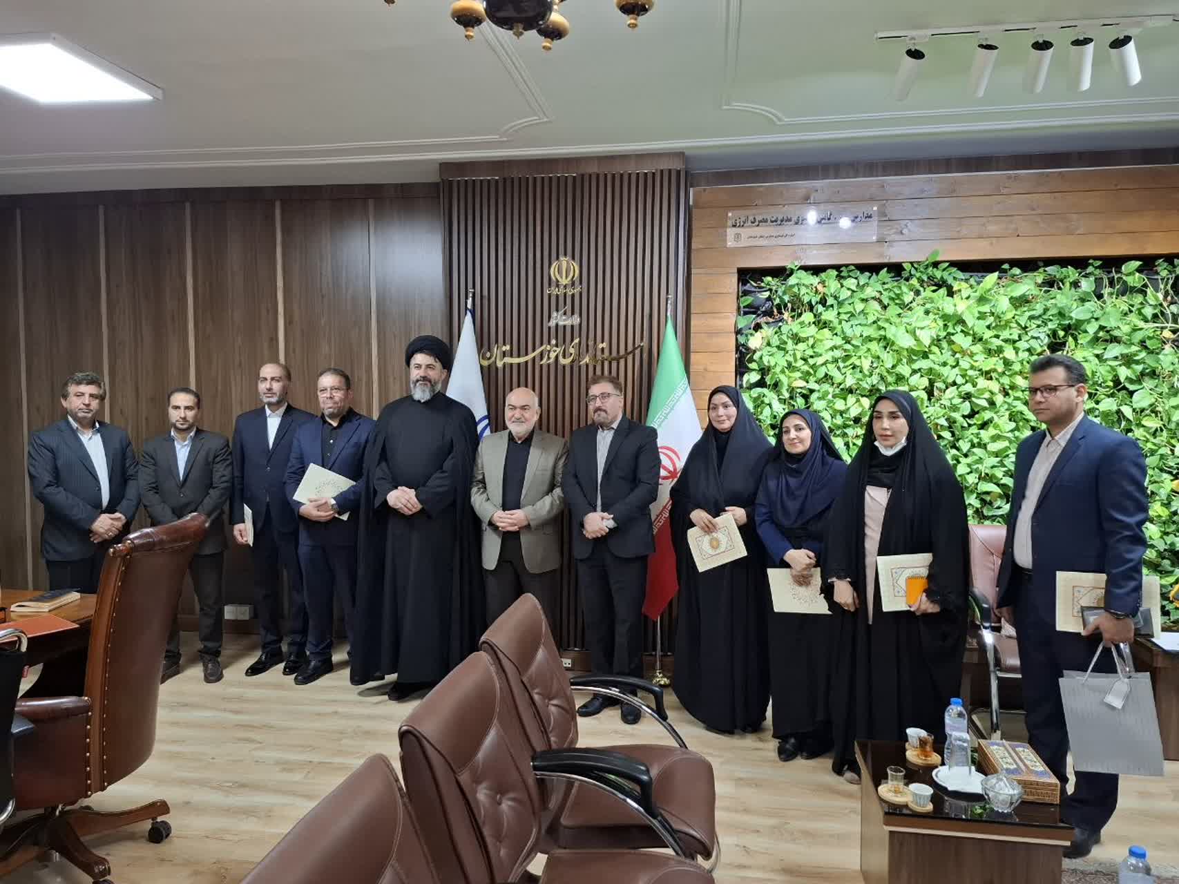 رئیس دفتر و اعضای نمایندگی انجمن دوستی ایران و کویت در خوزستان معارفه شدند