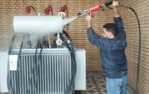 سرویس پست برق و ترانسفورماتور تصفیه‌خانه مجتمع آبرسانی حاشیه دز