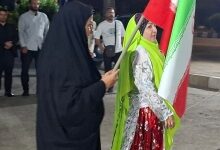 اجتماع شیرزنان بختیاری در حمایت از نیروهای نظامی و بیعت با رهبر انقلاب + تصاویر